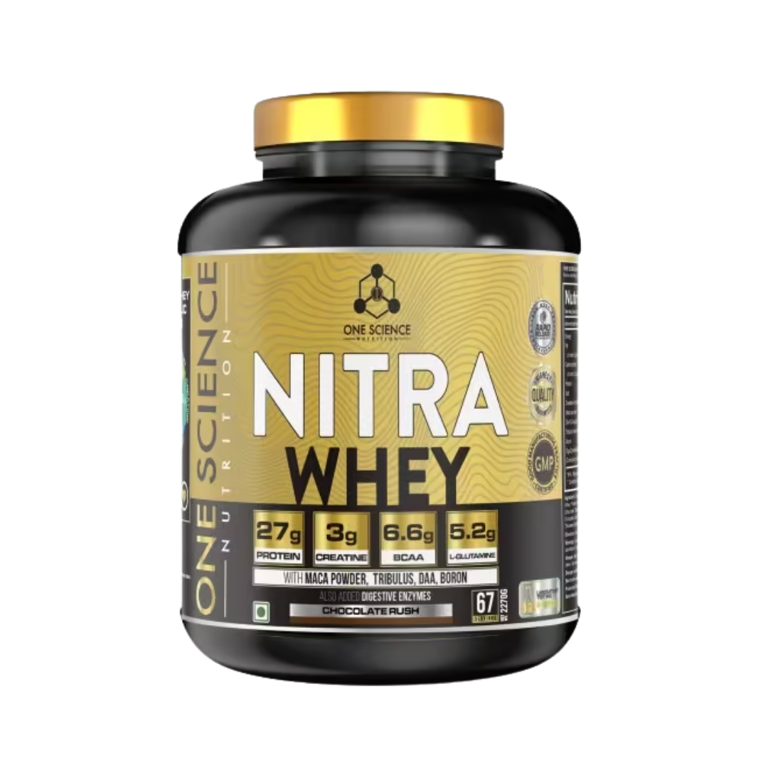 One Science Nitra Whey 5 Lbs Chocolate Rush image 0