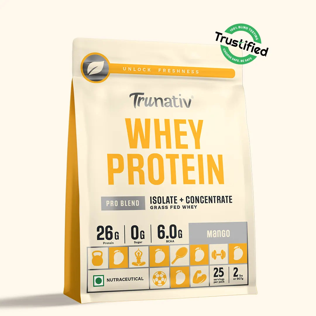 TRUNATIV WHEY PROTEIN PRO BLEND ISOLATE + CONCENTRATE 907 GM MANGO