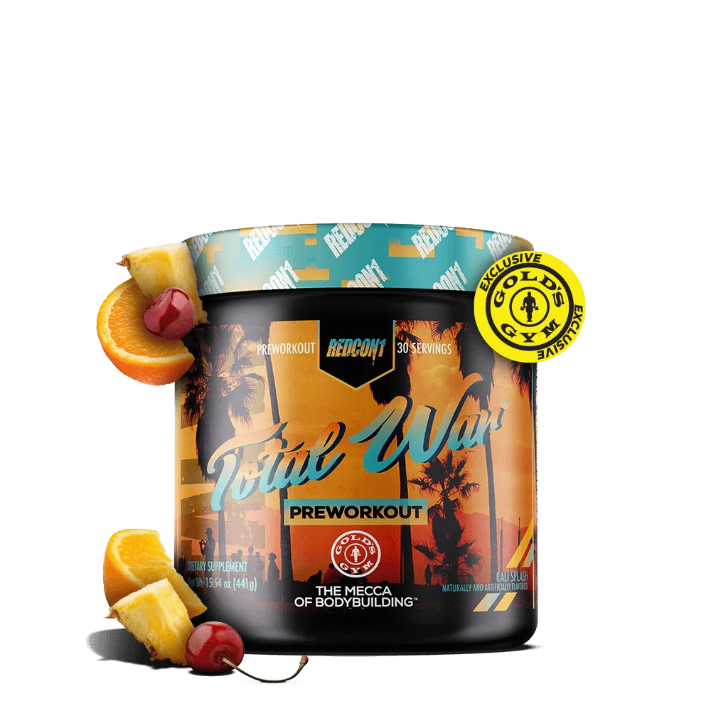 Redcon1 Total War Pre-workout 420 Gm Cali Splash - front