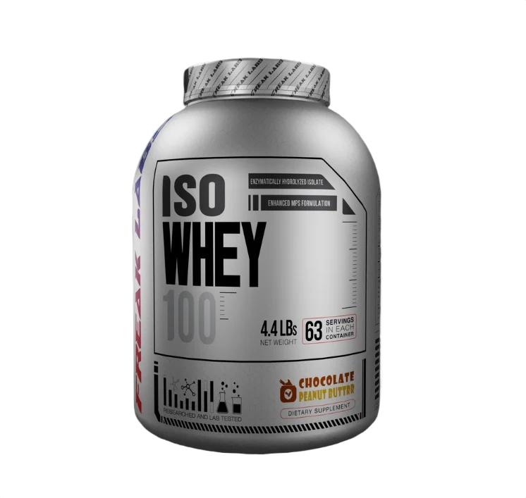 Freak Labs Iso Whey 100 2 Kg Chocolate Peanut Butter - front