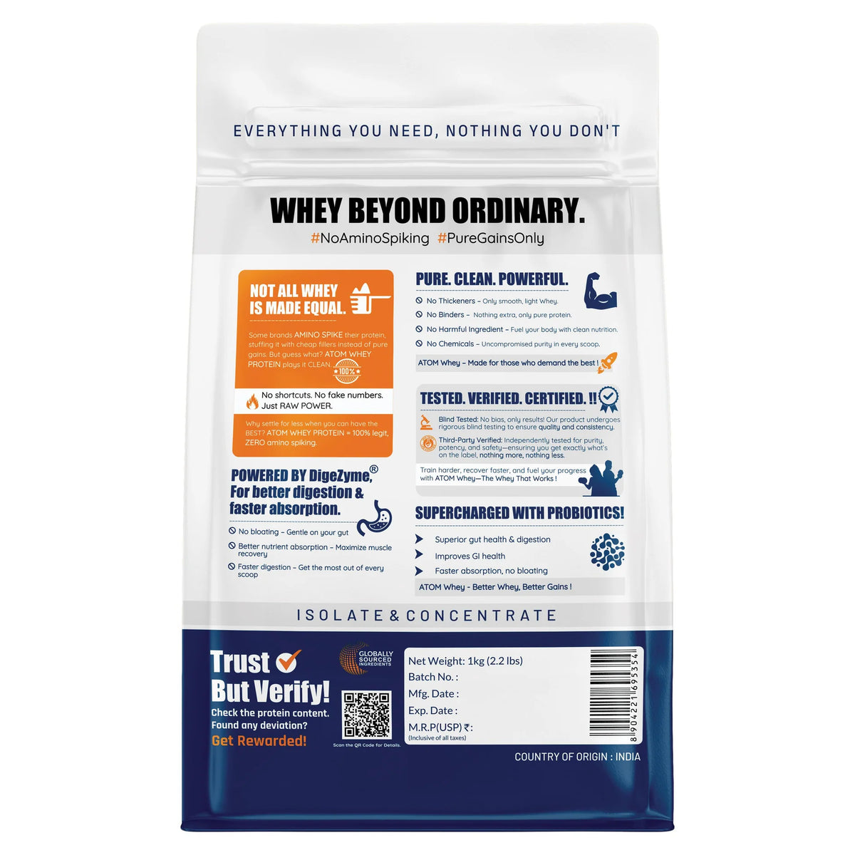 Asitis Atom Whey Protein 1 Kg Mocha Cappuccino
