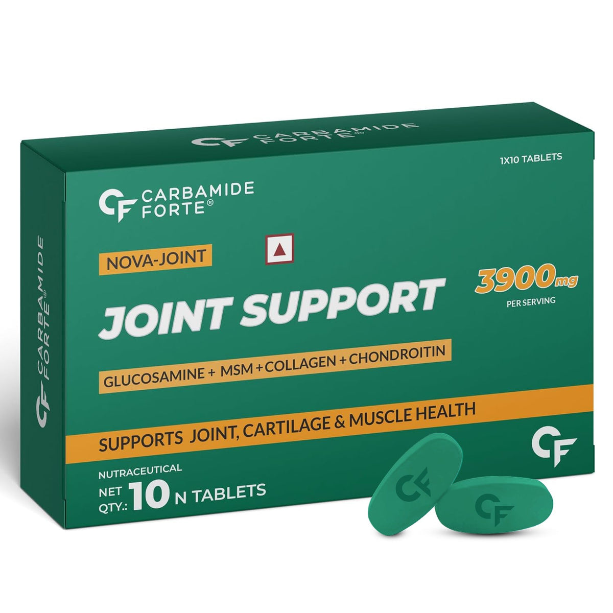 CARBAMIDE FORTE NOVA JOINT SUPPORT 3900 MG 10 TABLETS