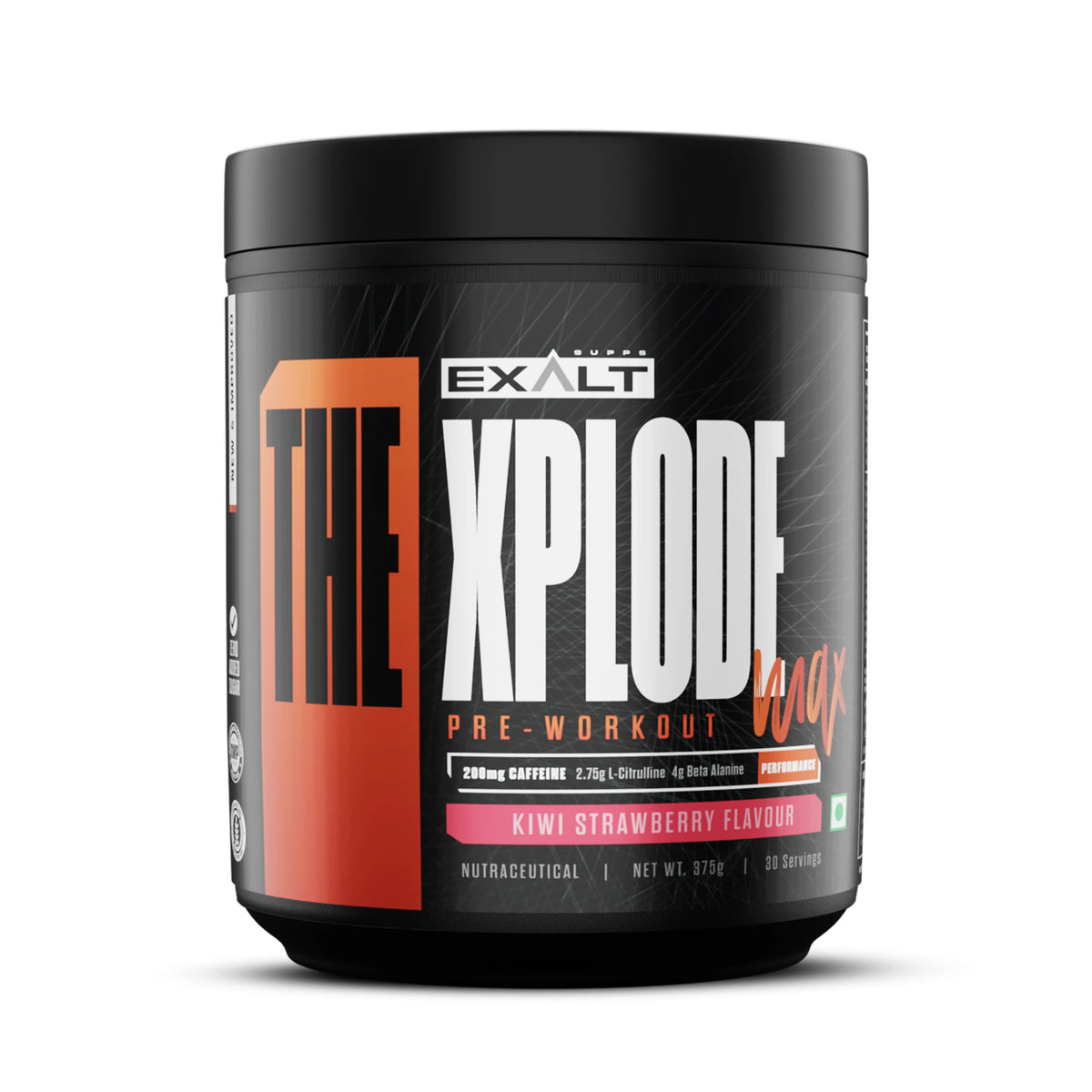 EXALT XPLODE MAX PRE-WORKOUT 375 GM KIWI STRAWBERRY