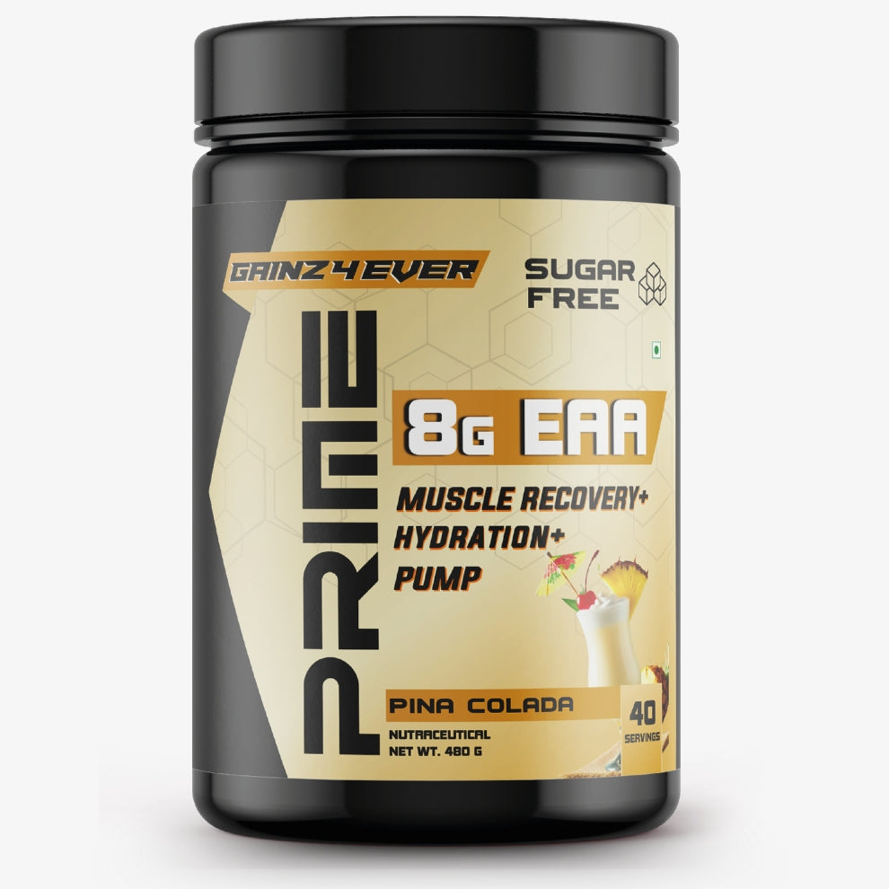 GAINZ4EVER PRIME 8G EAA 480 GM PINA COLADA