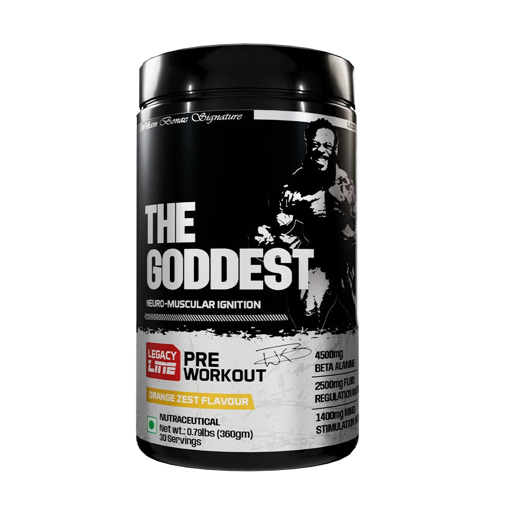 WILLIAM BONAC SIGNATURE THE GODDEST PRE-WORKOUT 360 GM ORANGE ZEST
