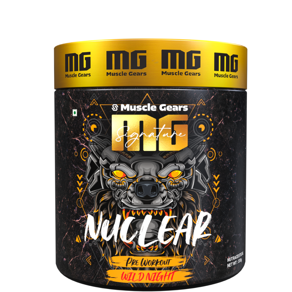 MUSCLE GEARS NUCLEAR PRE-WORKOUT 330 GM WILD NIGHT