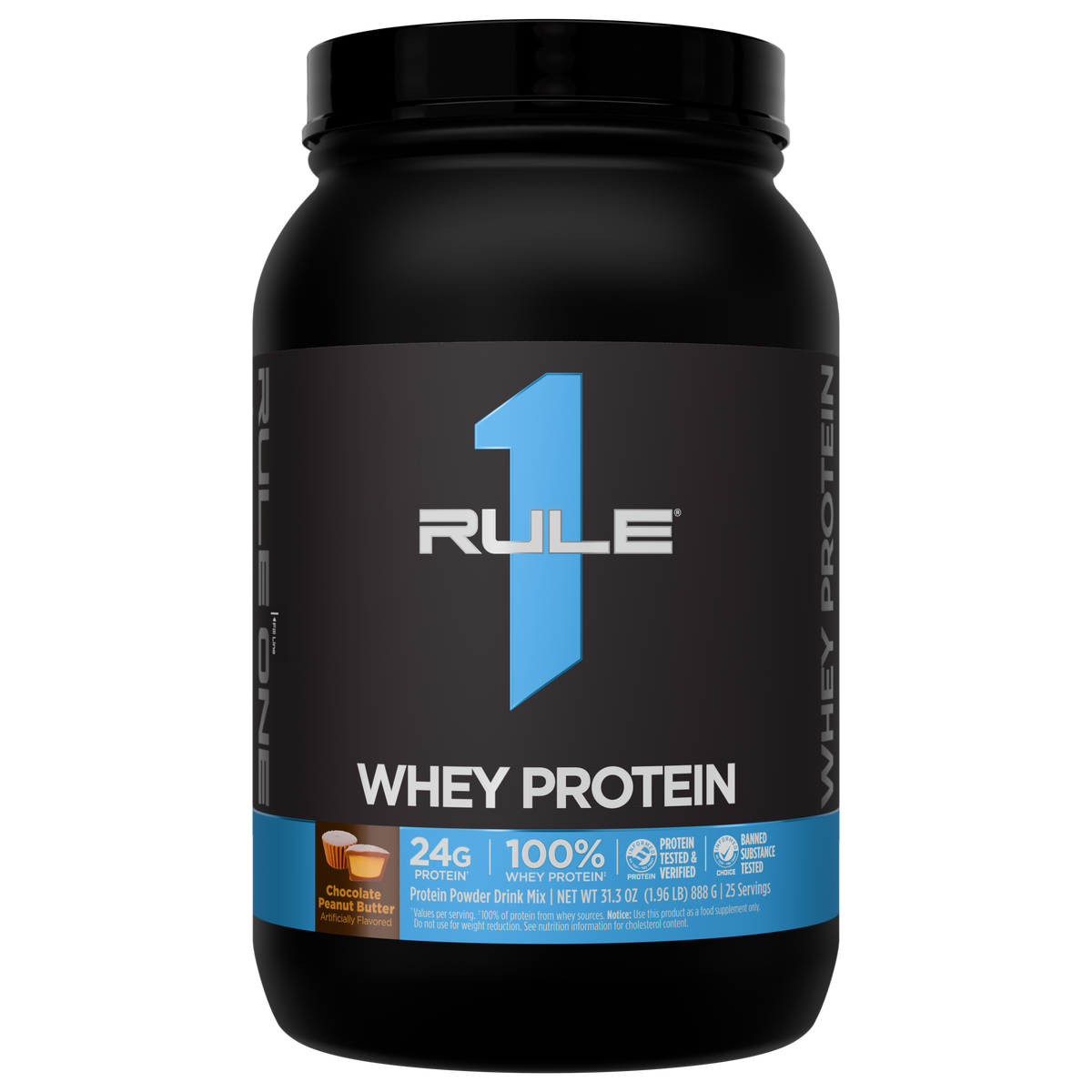 RULE 1 WHEY PROTEIN 888 GM CHOCOLATE PEANUT BUTTER