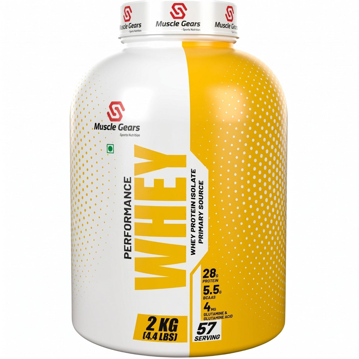 MUSCLE GEARS PERFORMANCE WHEY 2 KG CHOCOLATE