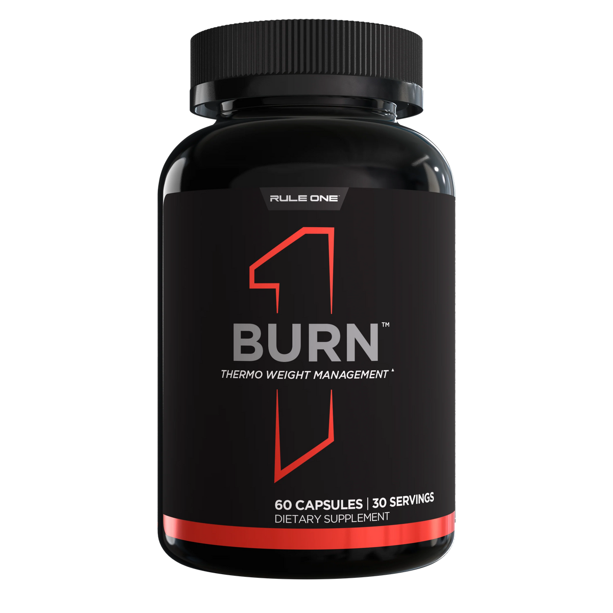 Rule One Burn 60 Capsules - front