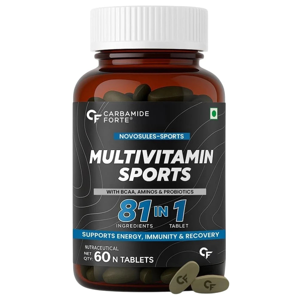 Carbamide Forte Novosules Multivitamin Sports 60 Tablets - front