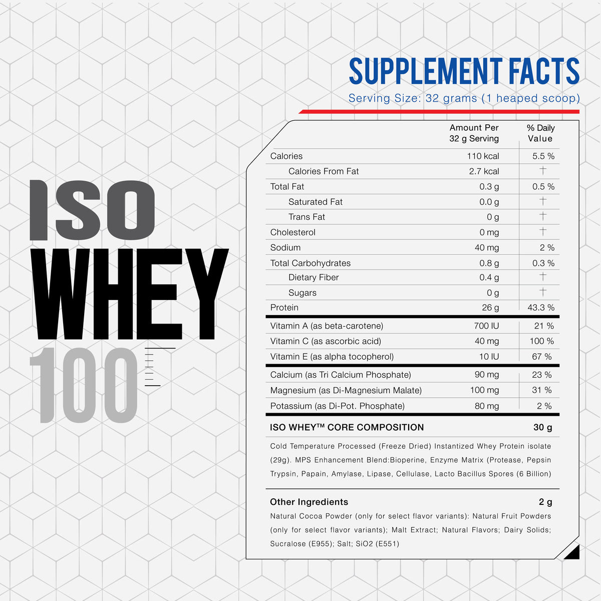 Freak Labs Iso Whey 100 2 Kg Rich Milk Chocolate
