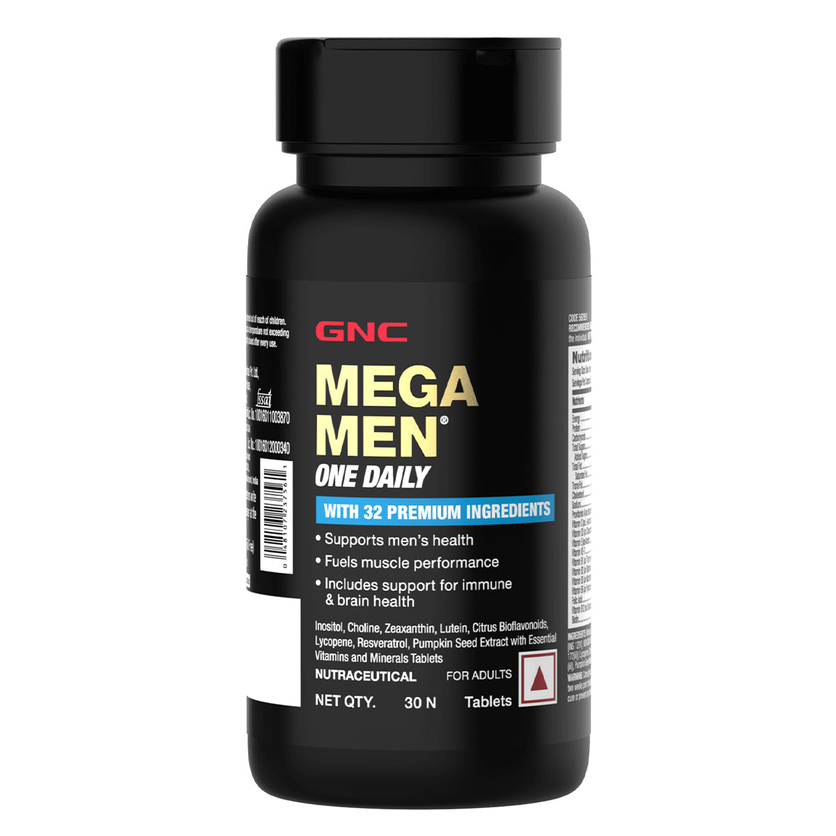 GNC MEGA MEN ONE DAILY 30 TABLETS
