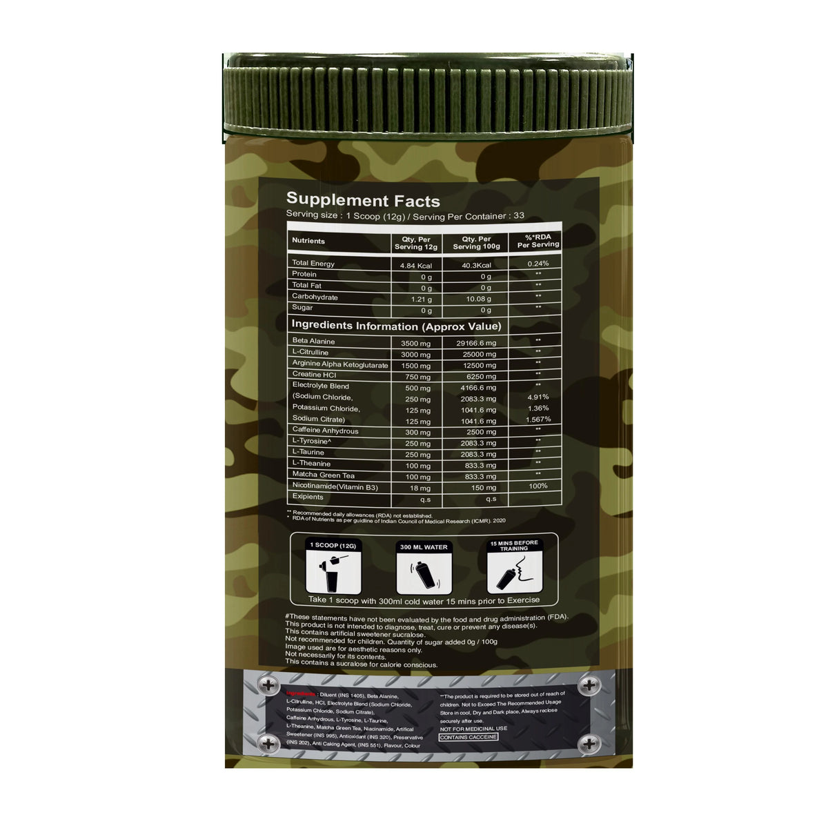 Big Flex Legendary Series Nuke Explosuve Pre-Workout 400 Gm Watermelon