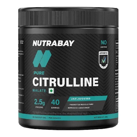 Nutrabay Citrulline Malate 100 Gm - front