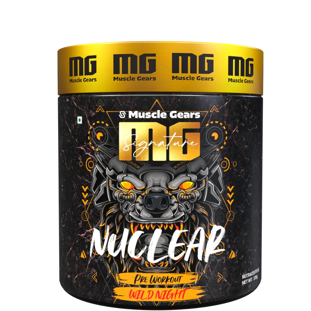 Muscle Gears Nuclear Pre-Workout 330 Gm Wild Night