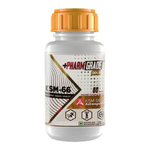 Pharmgrade Ksm-66 Ashwagandha 600 Mg 60 Tablets - front