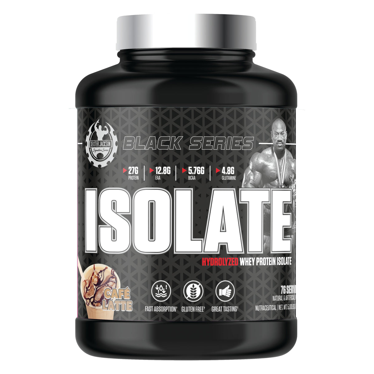 Dexter Jackson Isolate 5lbs Cafe Latte