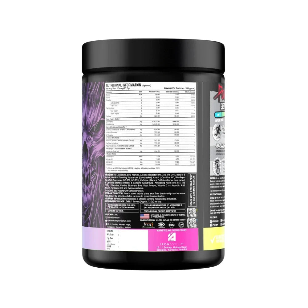 Prosupps Hyde Nightmare Pre-Workout 402 Gm Dragon Fruit