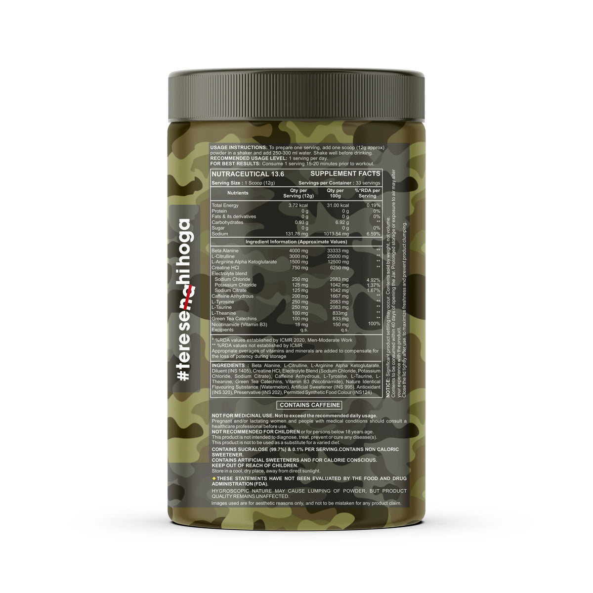 Big Flex Legendary Series Nuke Explosuve Pre-Workout 400 Gm Watermelon