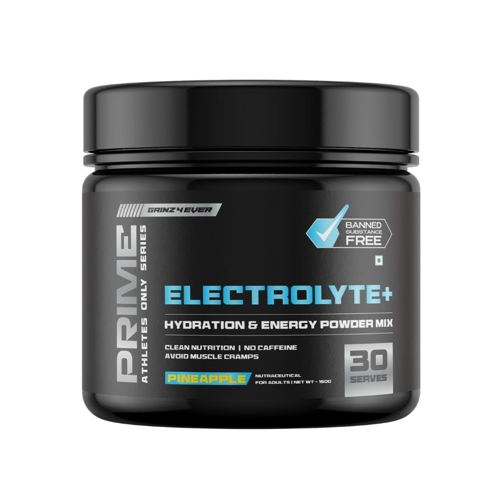GAINZ4EVER PRIME ELECTROLYTE+ 150 GM PINEAPPLE
