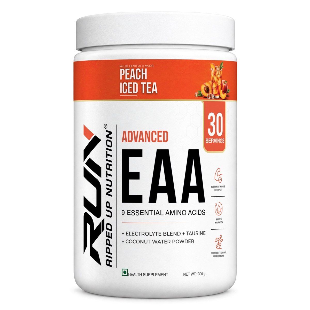 RIPPED UP NUTRITION EAA 300 GM PEACH ICED TEA