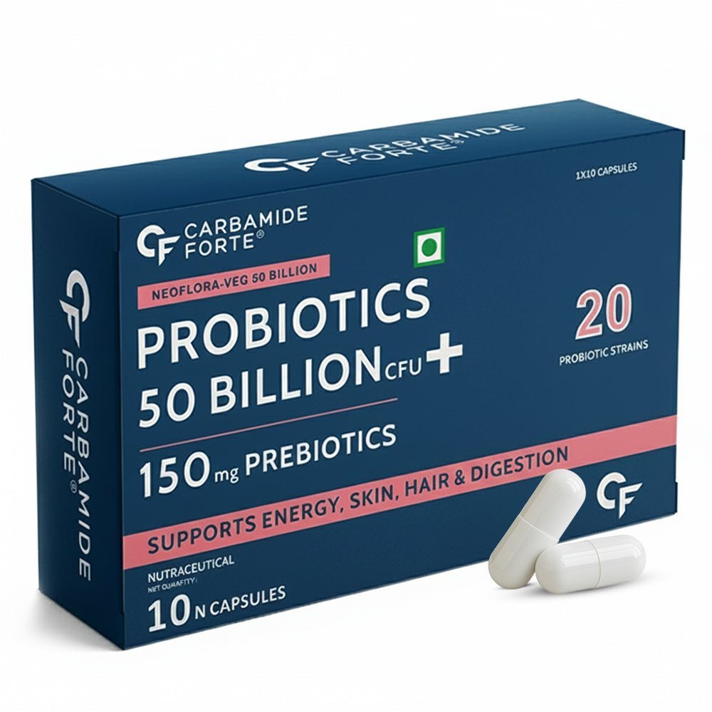 CARBAMIDE FORTE PROBIOTICS 50 BILLION CFU+ 150 MG 10 CAPSULES