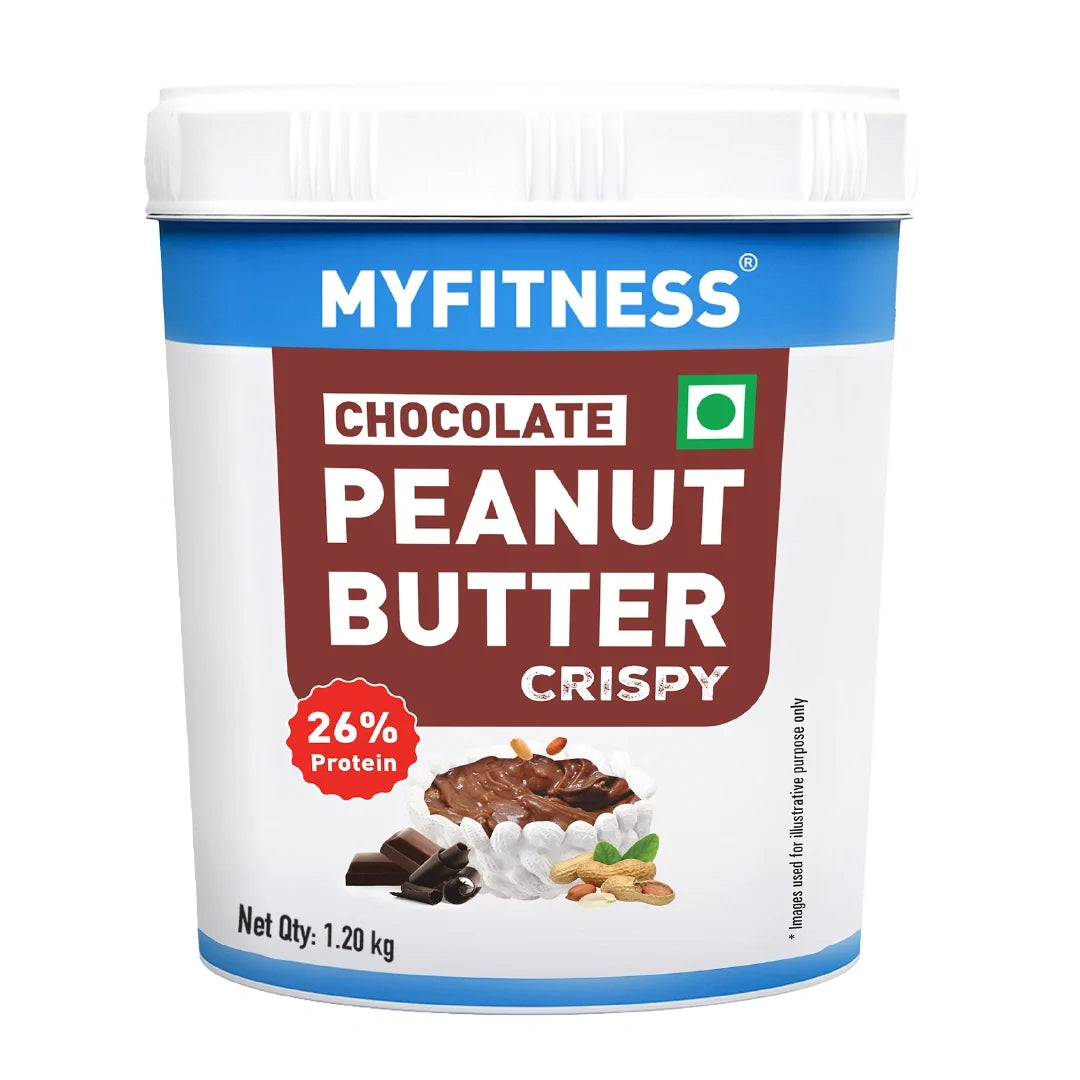 Myfitness Peanut Butter 1.20 Kg Chocolate Crispy - front