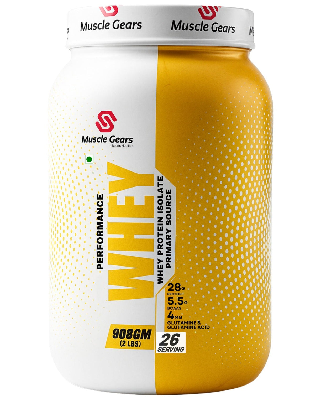 MUSCLE GEARS PERFORMANCE WHEY 908 GM CHOCOLATE
