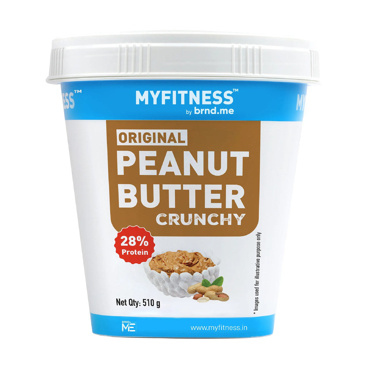 MyFitness Peanut Butter 510gm Original Crunchy