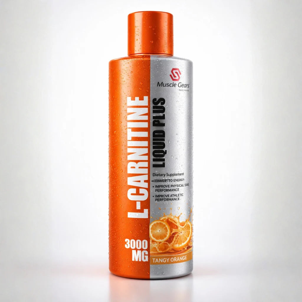 Muscle Gears L-Carnitine 3000 Mg 450 Ml Tangy Orange