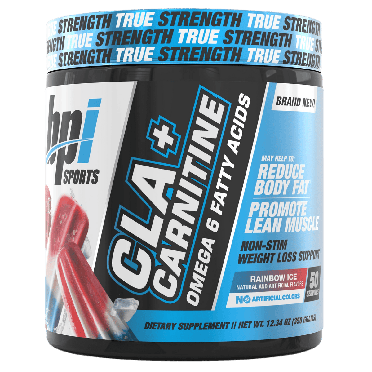 BPI SPORTS CLA + CARNITINE 350 GM RAINBOW ICE