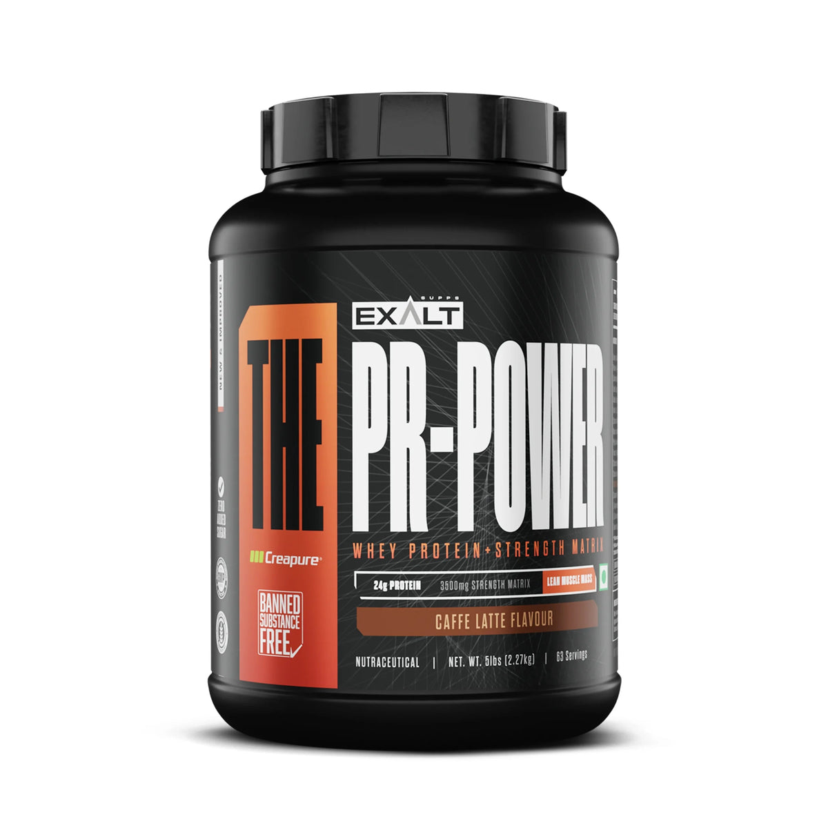 EXALT PR-POWER WHEY PROTEIN 2.27 KG CAFFE LATTE