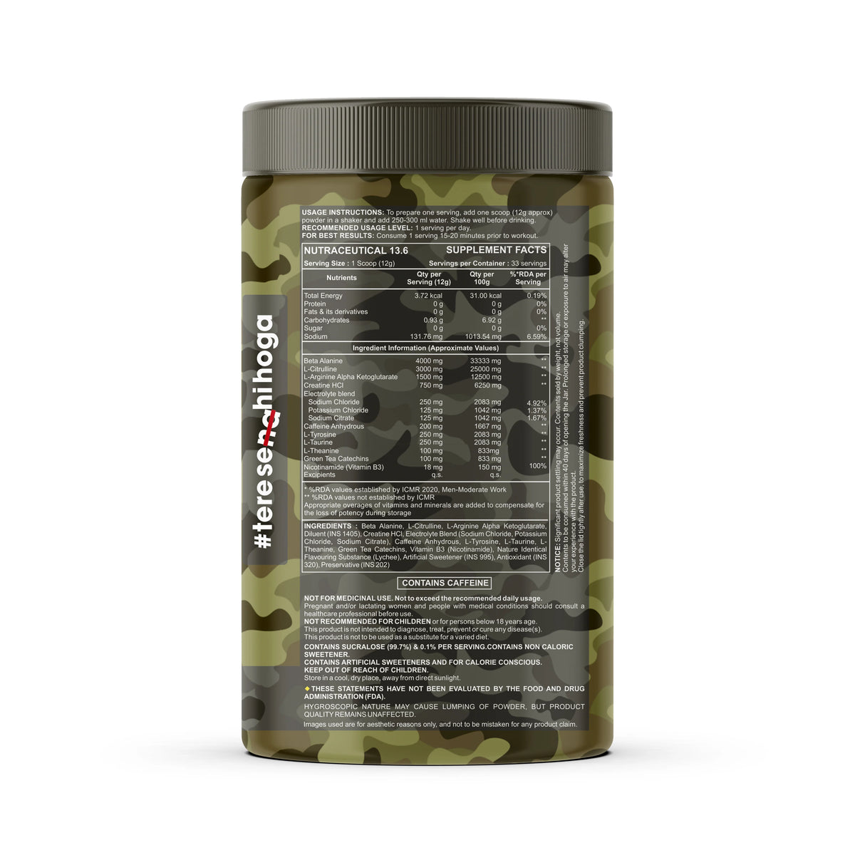 Big Flex Legendary Series Nuke Explosuve Pre-Workout 400 Gm Lychee
