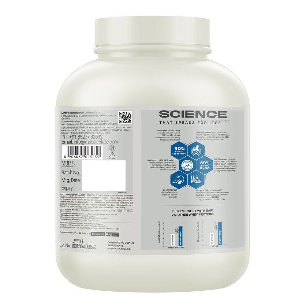 Muscleblaze Biozyme Iso Zero Low Carb 2 Kg Ice Cream Chocolate