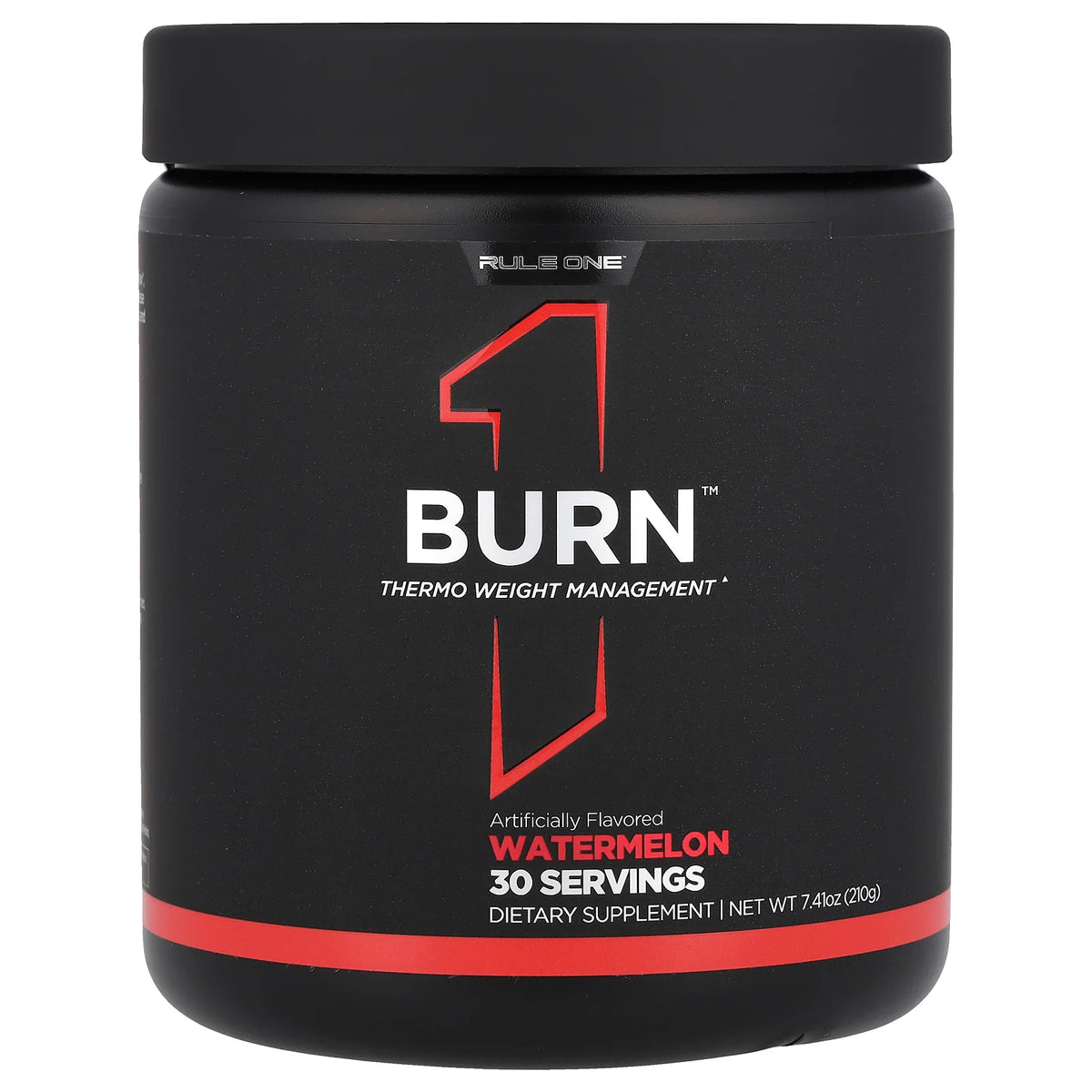 Rule One Burn 210 Gm Watermelon - front