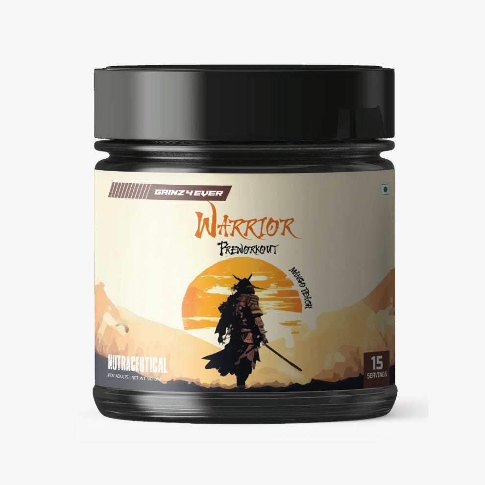 GAINZ4EVER WARRIOR PRE-WORKOUT 90 GM MANGO PEACH