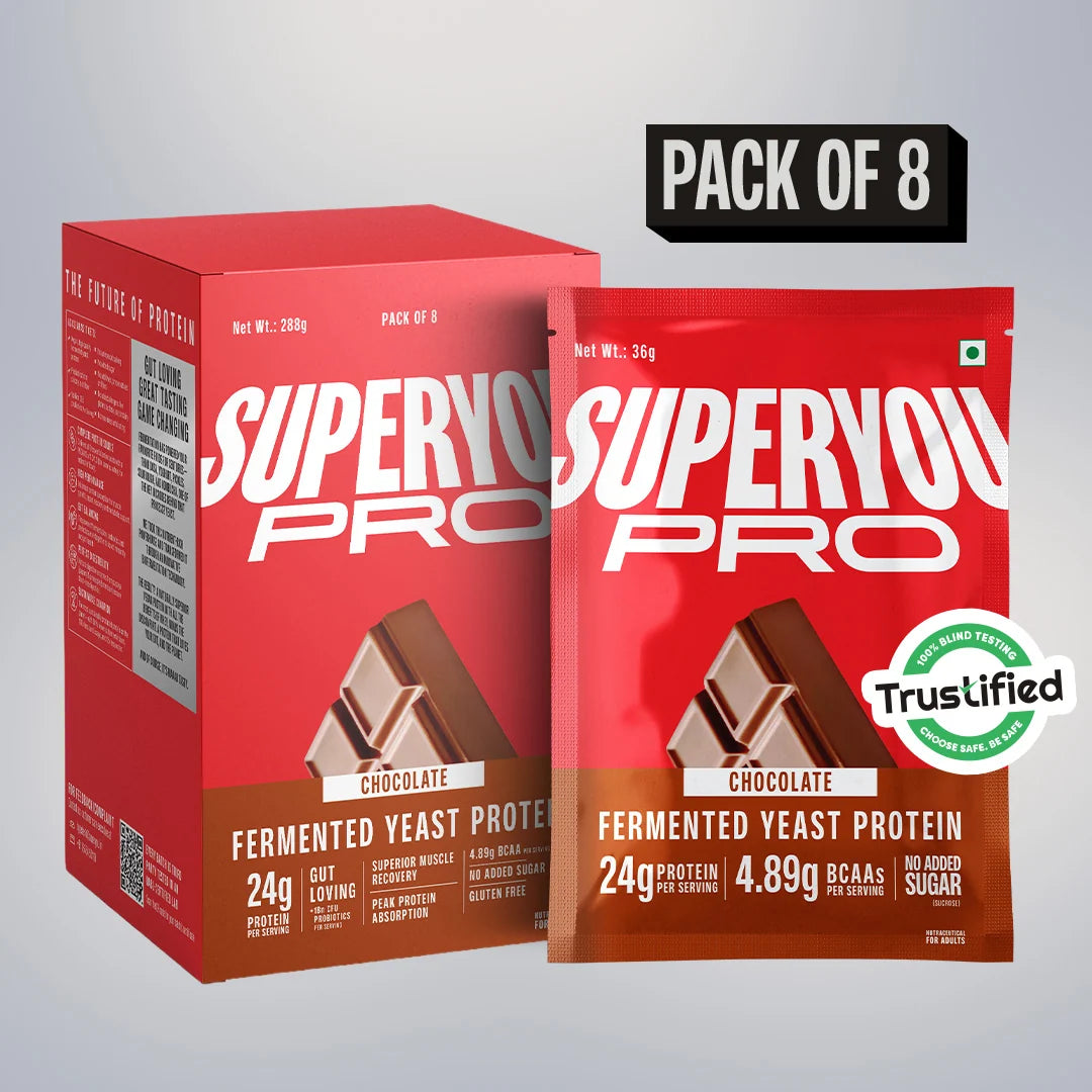 Superyou Pro Fermented Yeast Protein 288 Gm Chocolate - front