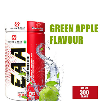 MUSCLE GEARS EAA 300 GM GREEN APPLE