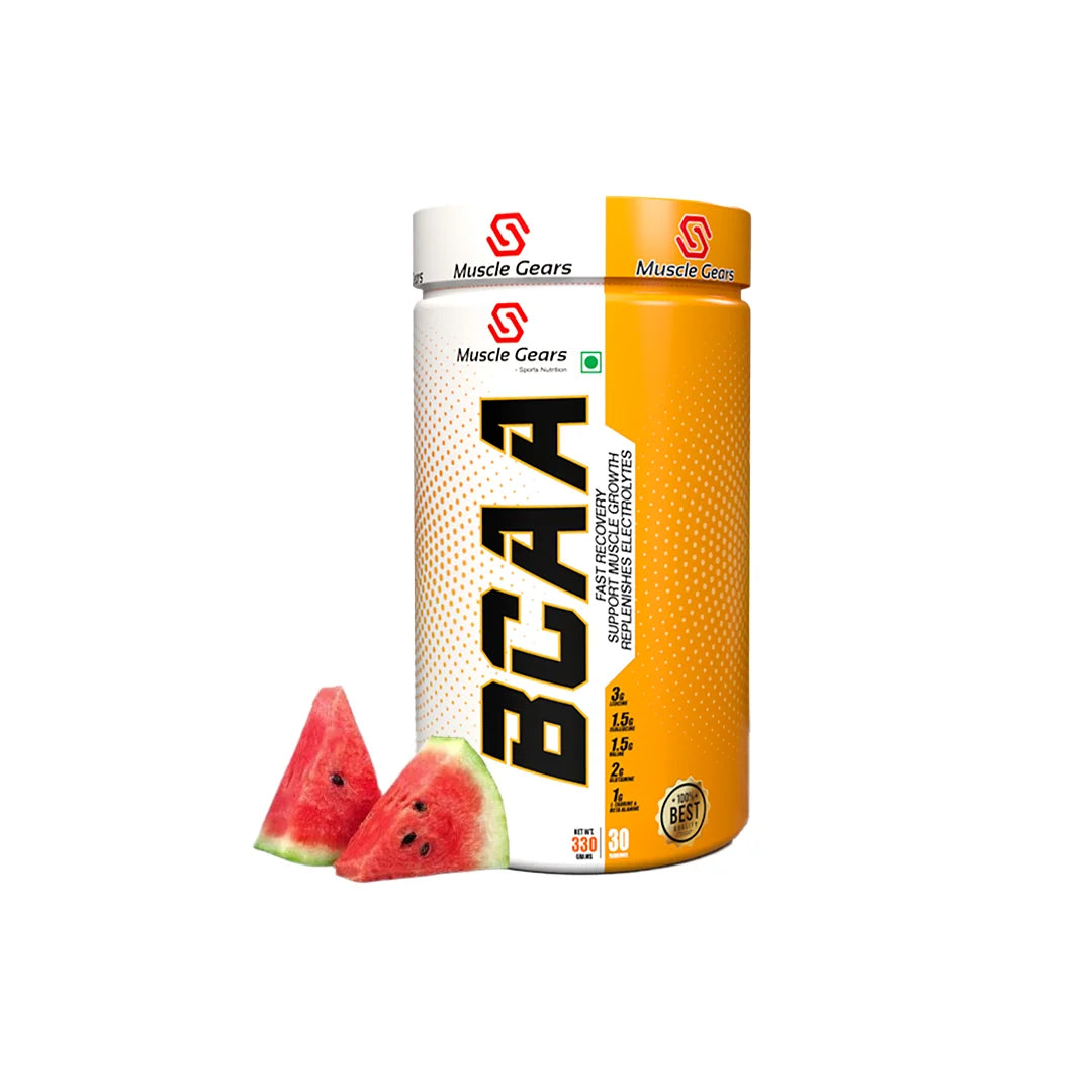 Muscle Gears BCAA 330 Gm Watermelon