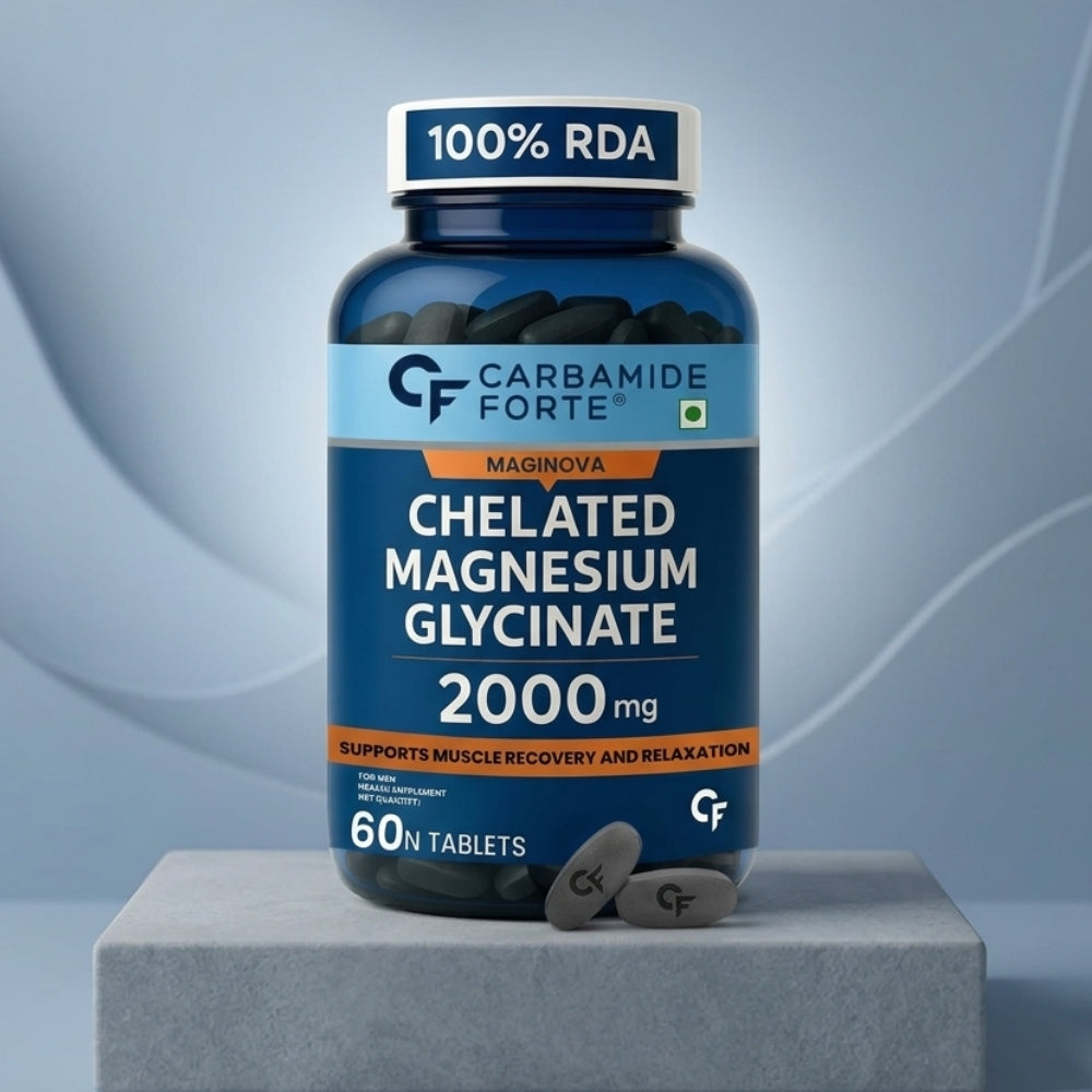 CARBAMIDE FORTE MAGINOVA CHELATED MAGNESIUM GLYCINATE 2000 MG 60 TABLETS