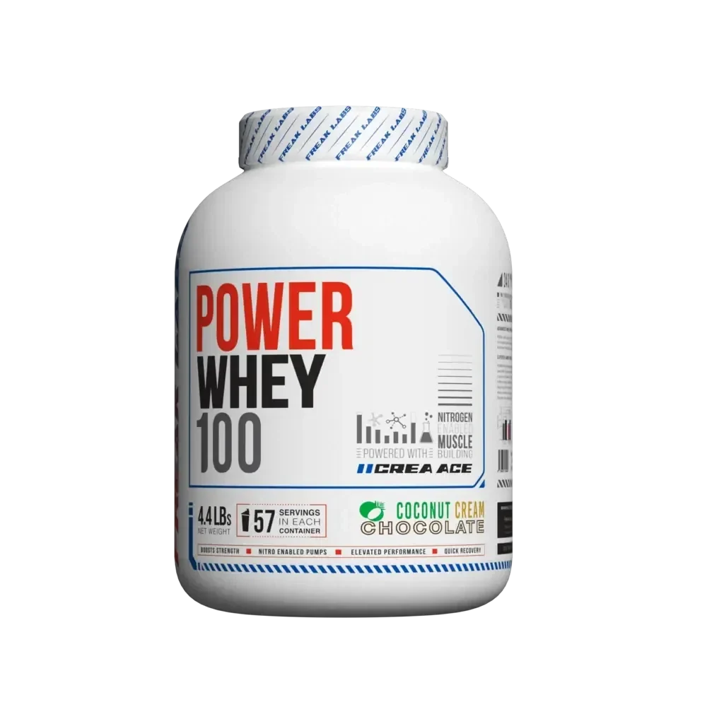 Freak Labs Power Whey 100 2 Kg Coconut Cream Chocolate - front