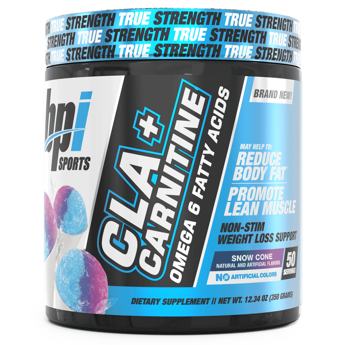 BPI SPORTS CLA + CARNITINE 350 GM SNOW CONE