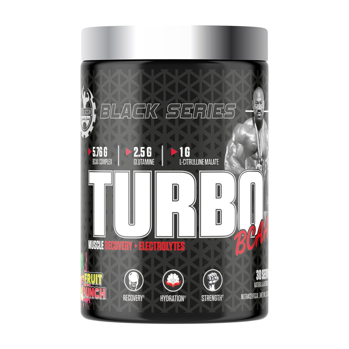 DEXTER JACKSON BLACK SERIES TURBO BCAA 390 GM FRUIT PUNCH