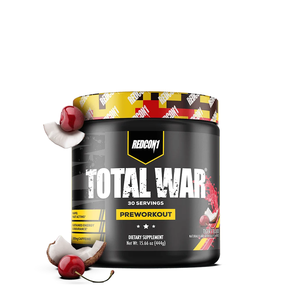 Redcon1 Total War Pre-Workout 444 Gm Tiger`S Blood