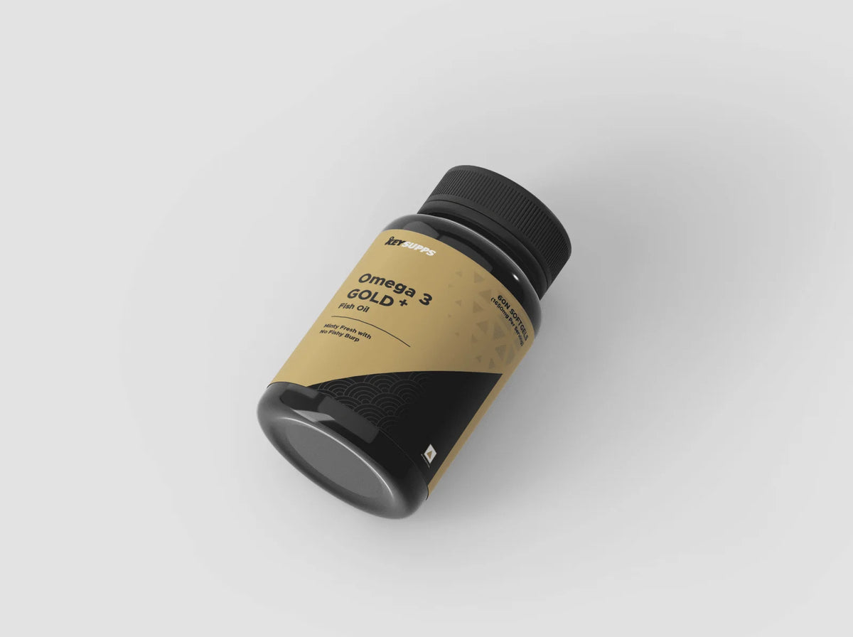 KEYSUPPS OMEGA 3 GOLD+ FISH OIL 60 CAPSULES