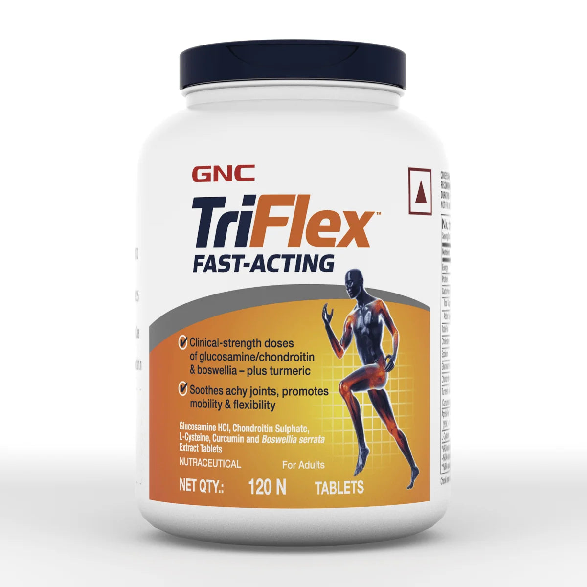 Gnc Triflex Fast Acting 120 Tablets - front