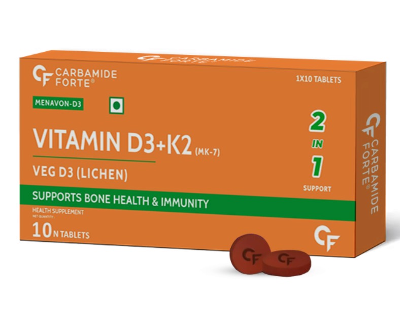 CARBAMIDE FORTE MENAVON VITAMIN D3+K2 10 TABLETS