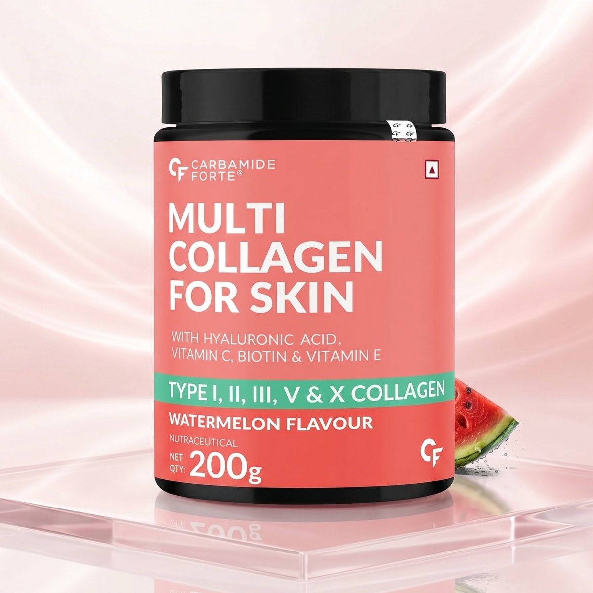CARBAMIDE FORTE MULTI COLLAGEN FOR SKIN 200 GM WATERMELON