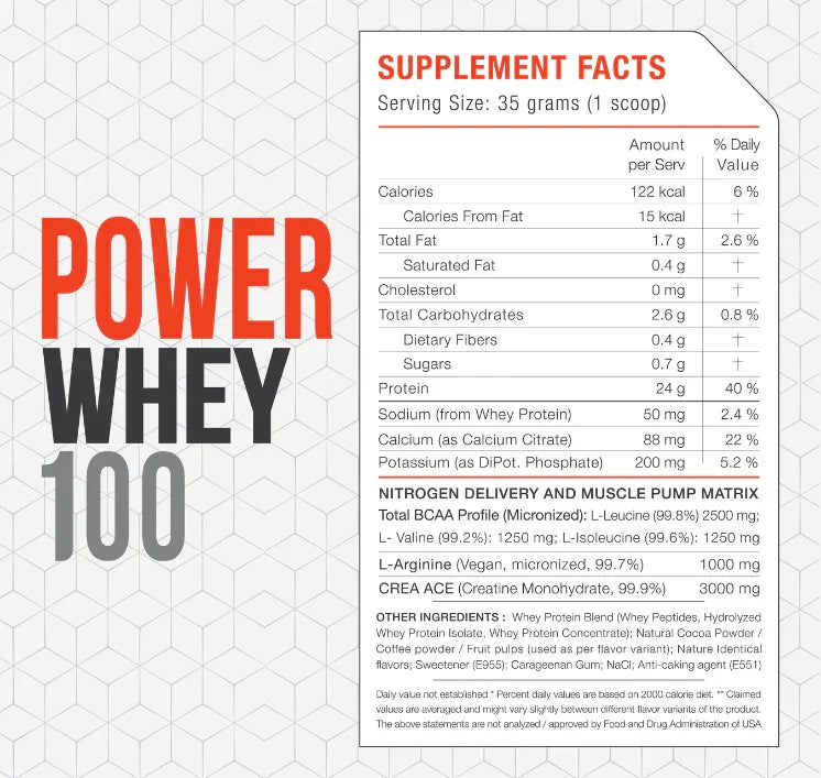 Freak Labs Power Whey 100 2 Kg Cafe Frappe