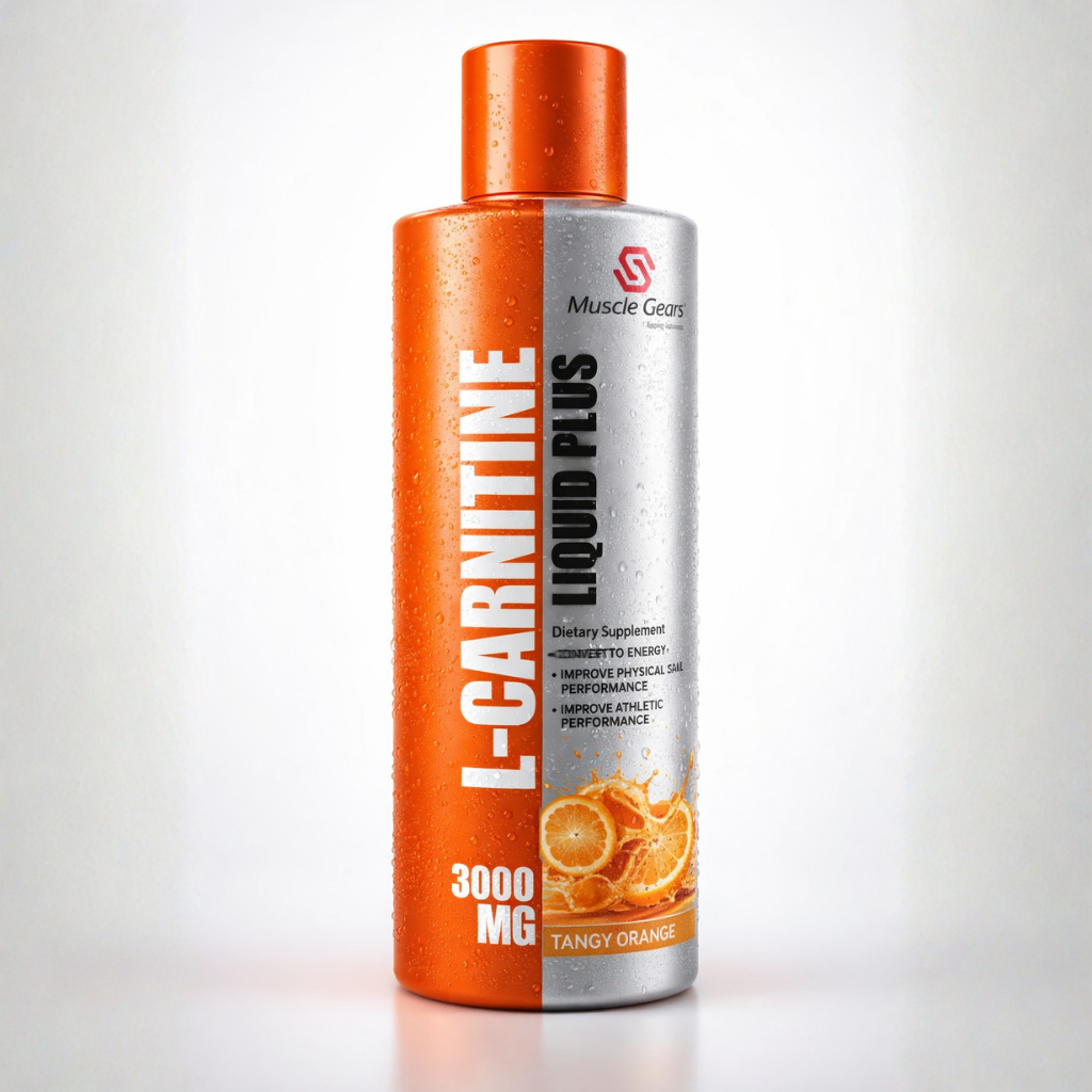 MUSCLE GEARS L-CARNITINE 3000 MG 450 ML TANGY ORANGE